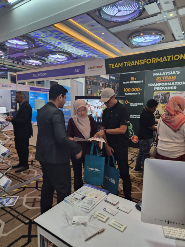 HR technology exhibitors and attendees at Malaysia HR Tech 2026