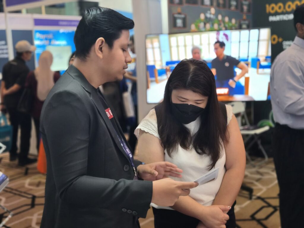 EntraDesk showcased to visitors at Malaysia HR Tech 2026