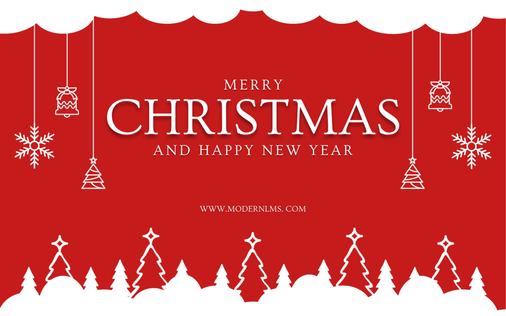 Wishing You a Merry Christmas and a Joyful New Year! ModernLMS